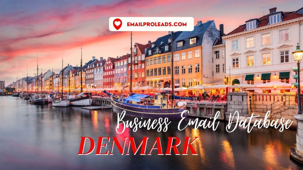 Buy 2022 Denmark Business Email Database