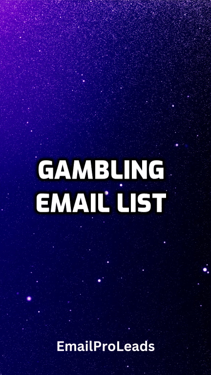 Gambling Email List