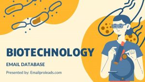 Biotechnology Email Database