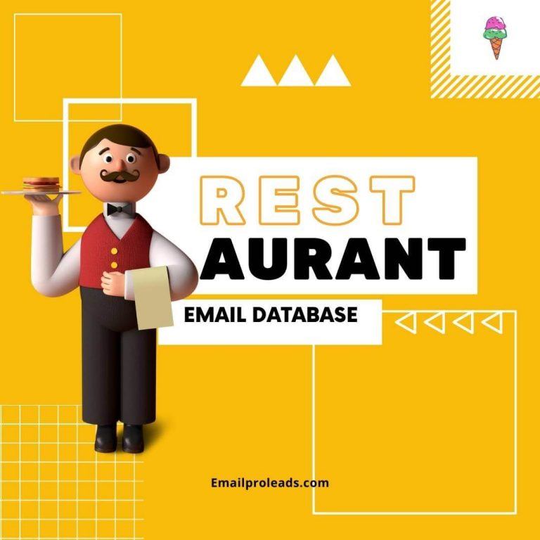 Buy Restaurant Email Database 2022