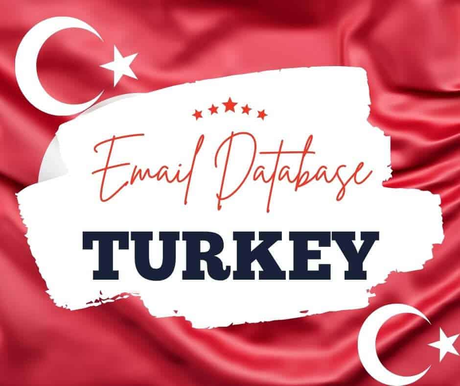 Buy Turkey Email Database 2022