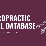 Buy USA Chiropractors Email Database 2022