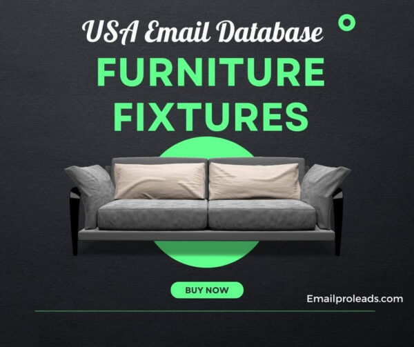 Buy USA Furniture Fixtures Manufacturers Email Database 2022