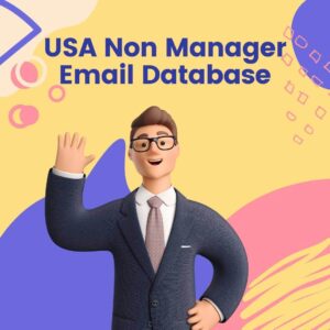 Buy USA Non Manager Email Database 2022