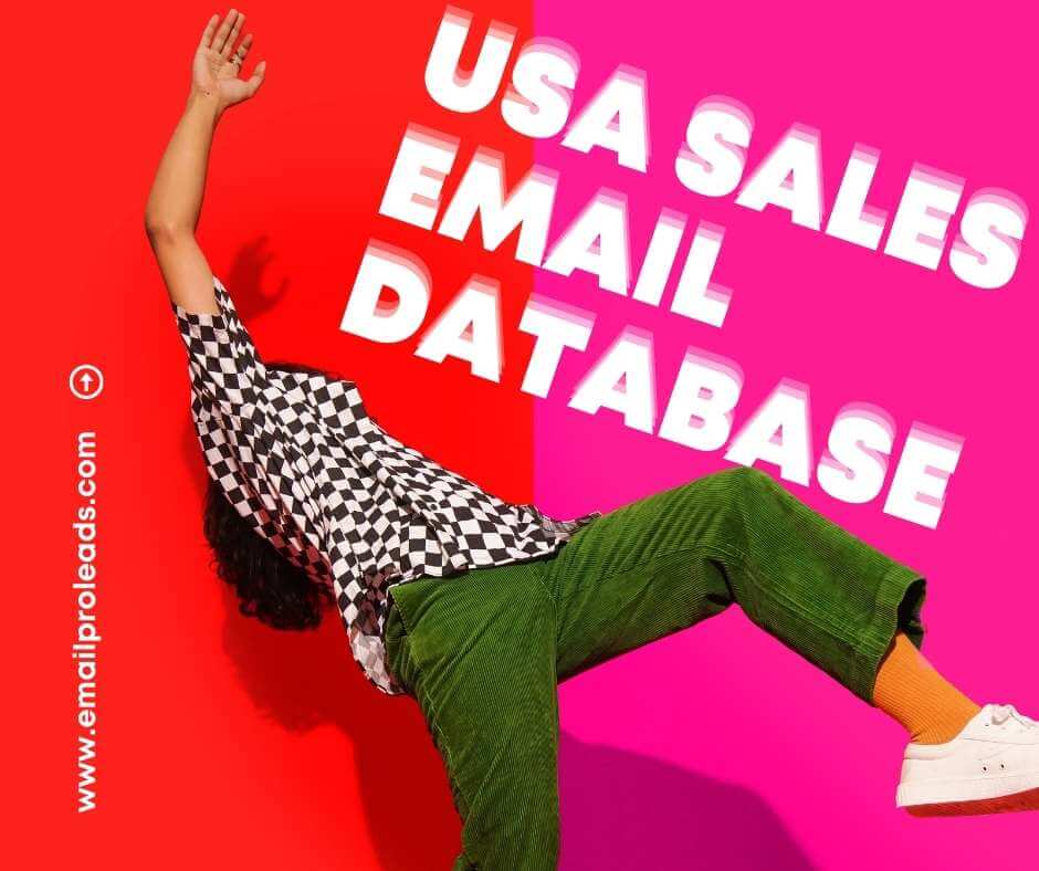Buy USA Sales Email Database 2022