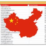 1 Million China Email Database [2025]