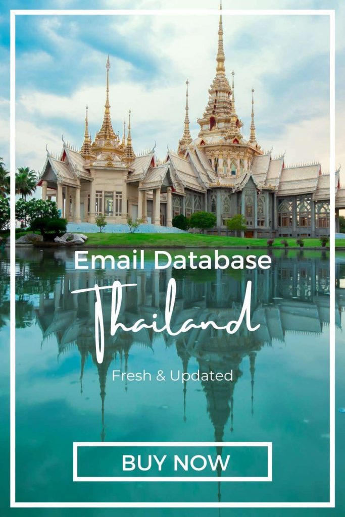 buy 2022 thailand email database