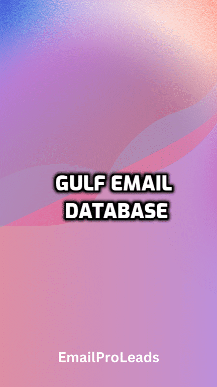 gulf email database