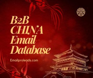 B2b China Email Database