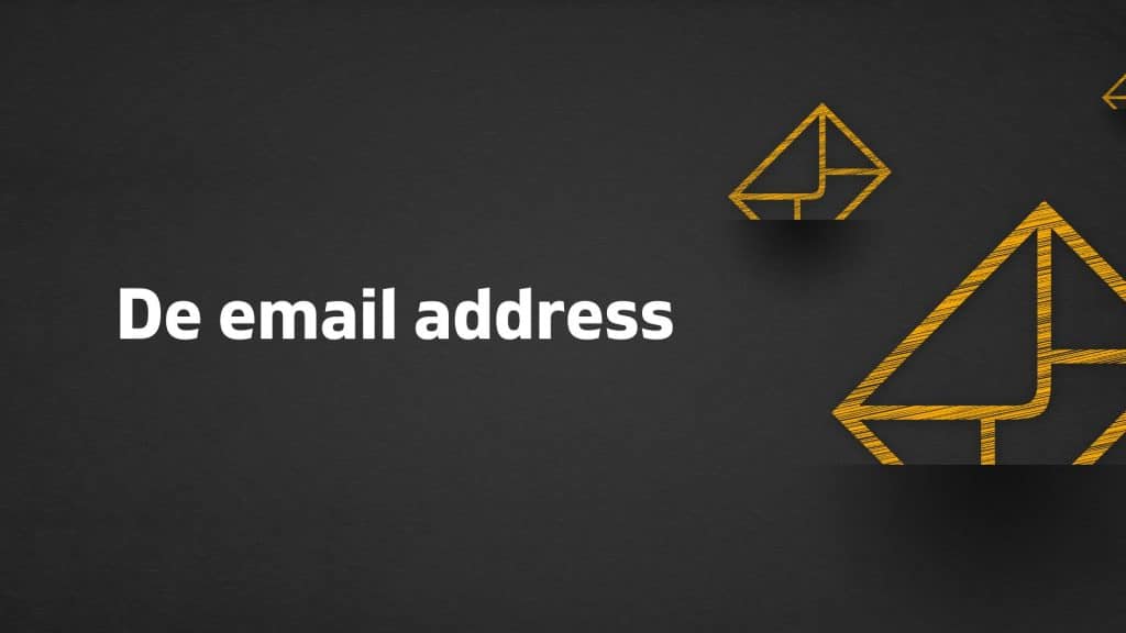 De email address