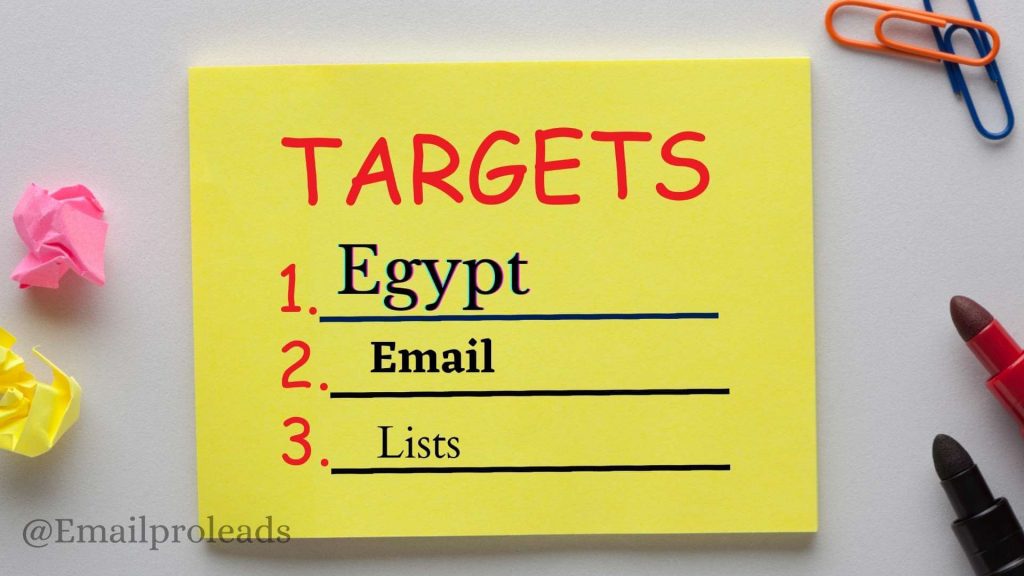 Egypt Email Lists