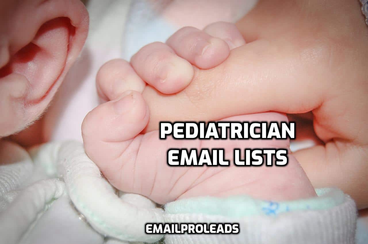 Pediatrician Email Lists