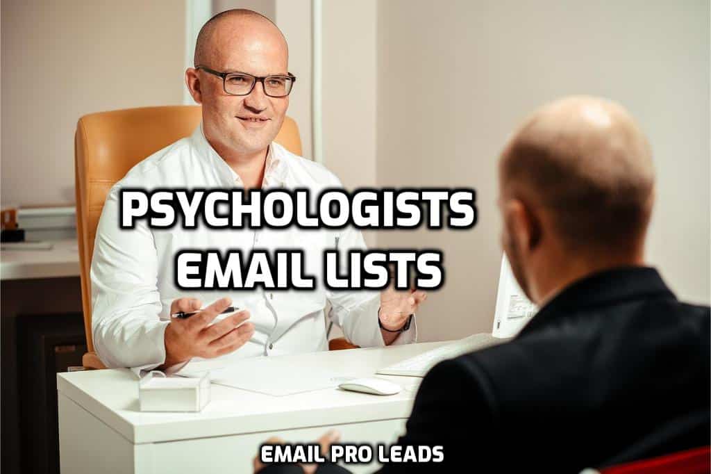 Psychologists Email Lists