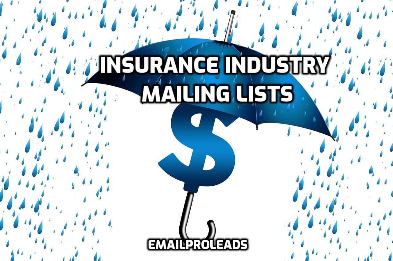Insurance Industry Mailing Lists