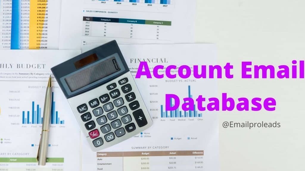 Accountants Email Database