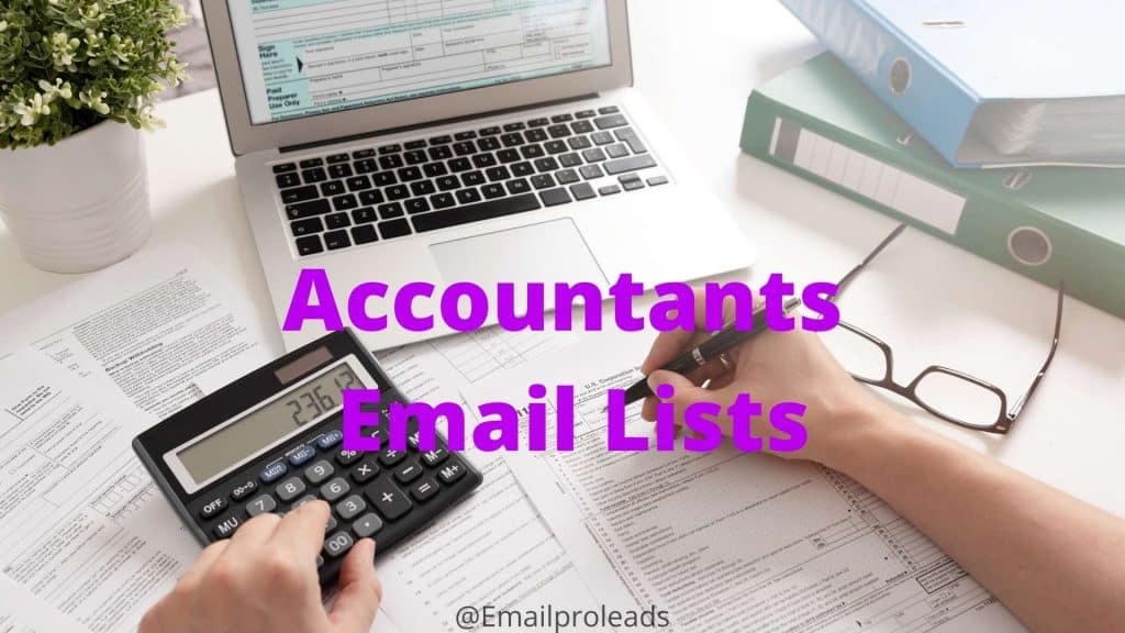 Accountants Email Lists