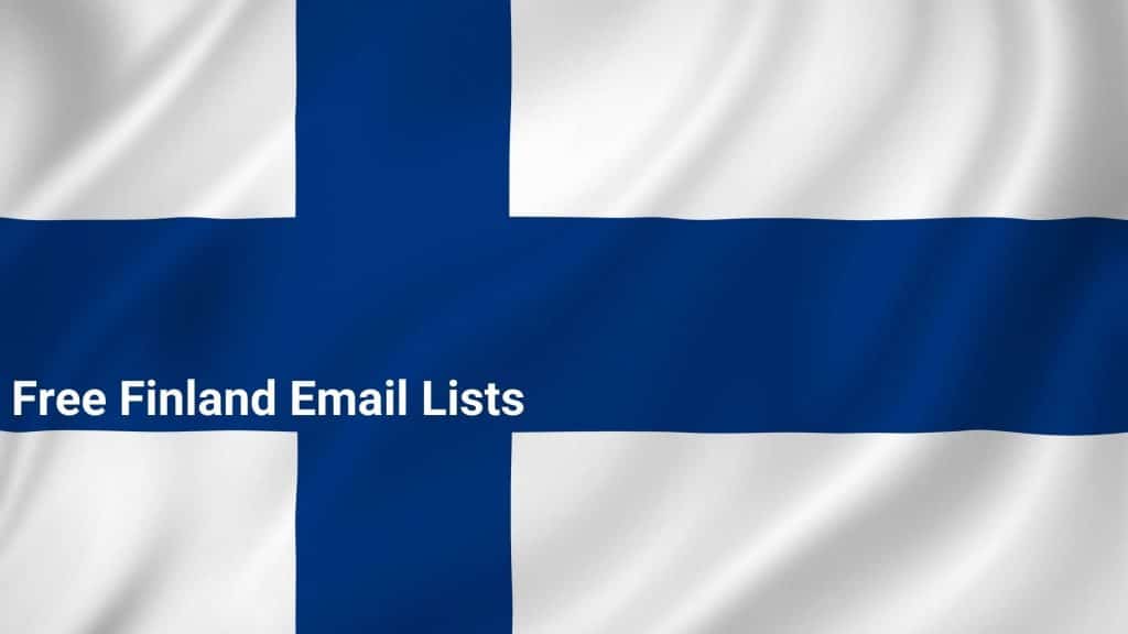 Finland email lists