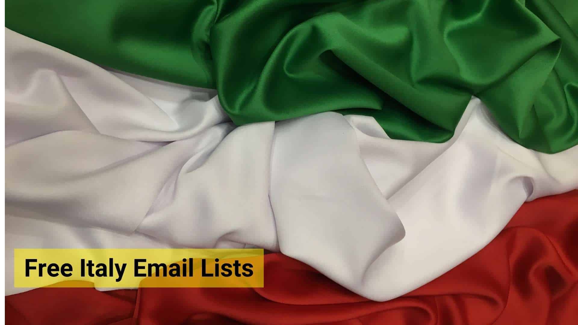 Free Italy Email Lists