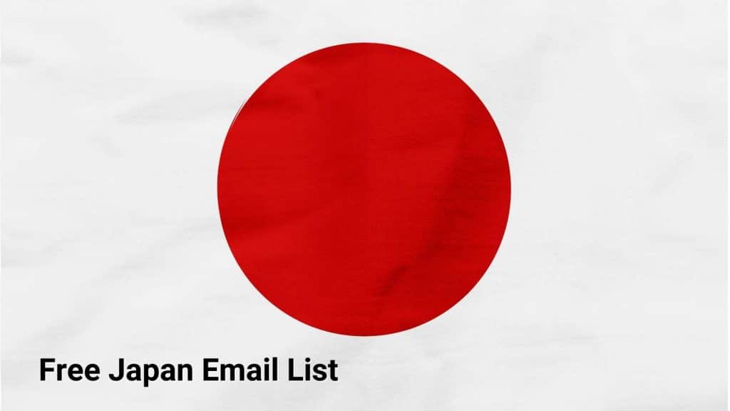 Free Japan Email List