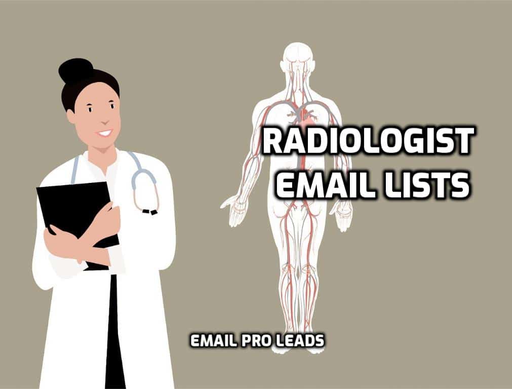Radiologist Email Lists