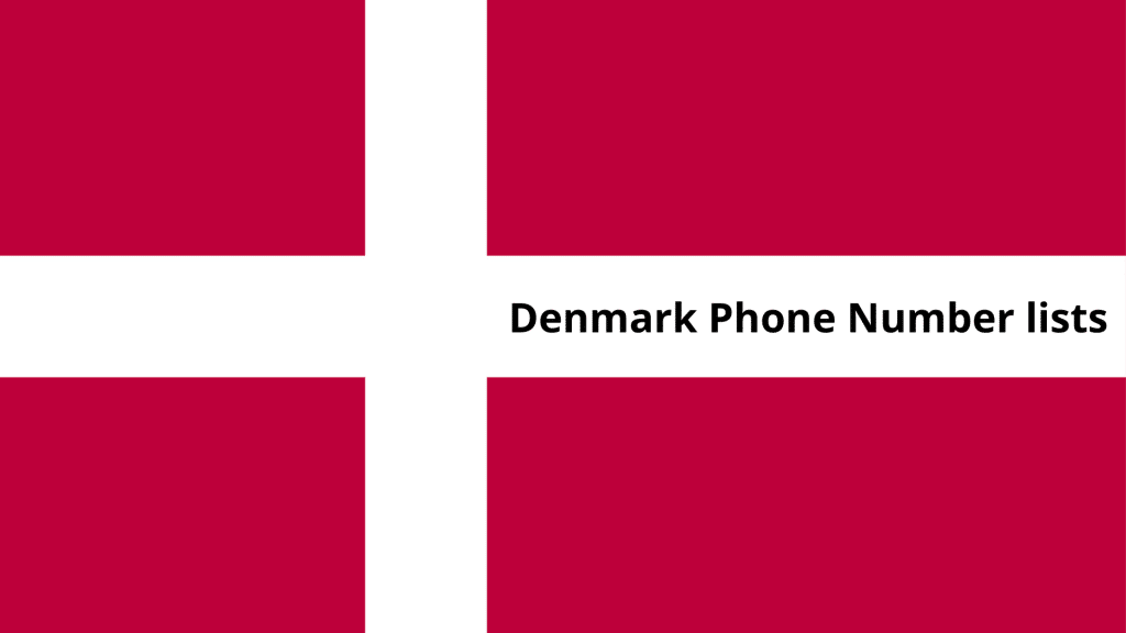 _Denmark Phone Number lists