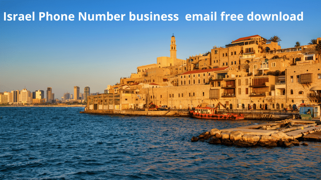 Israel Phone Number business email free download