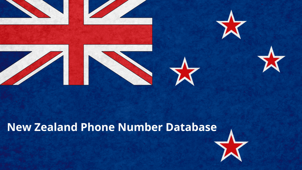 _New Zealand Phone Number Database