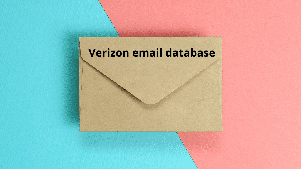 _Verizon email database