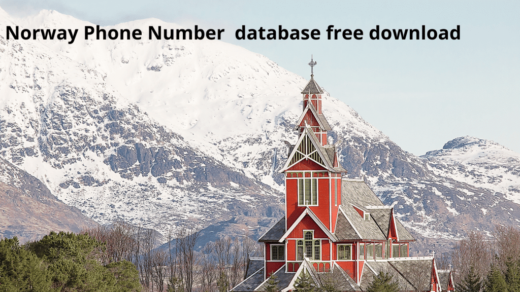 Norway Phone Number database free download