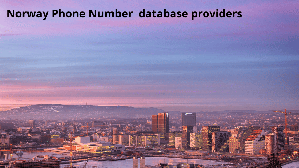 Norway Phone Number database providers