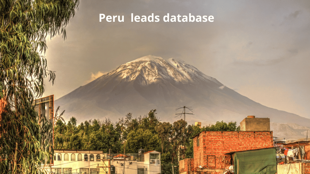 Peru leads database