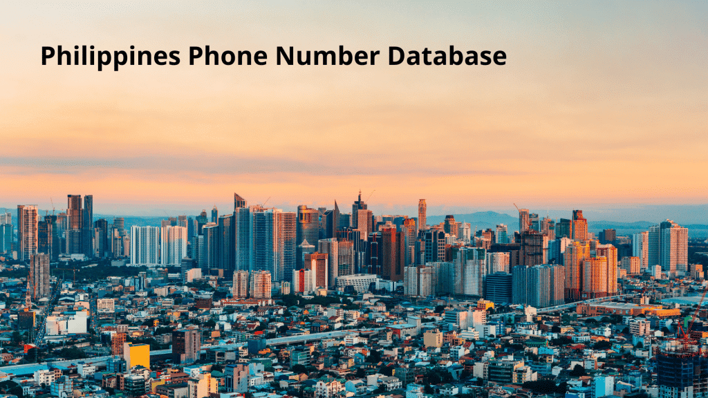 Philippines Phone Number Database