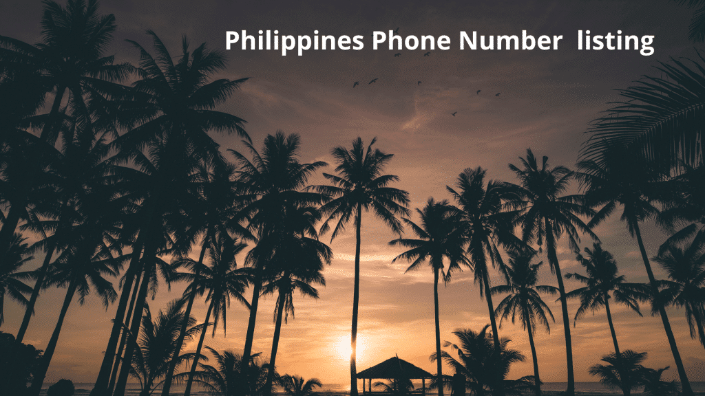 Philippines Phone Number listing