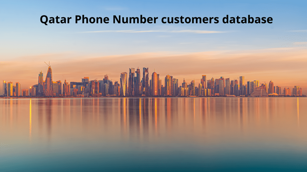 Qatar Phone Number customers database