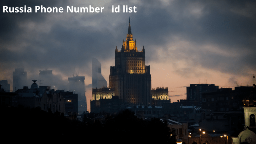 Russia Phone Number id list