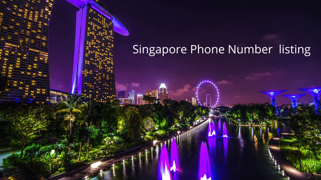 Singapore Phone Number listing