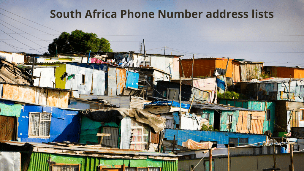 South Africa Phone Number address lists