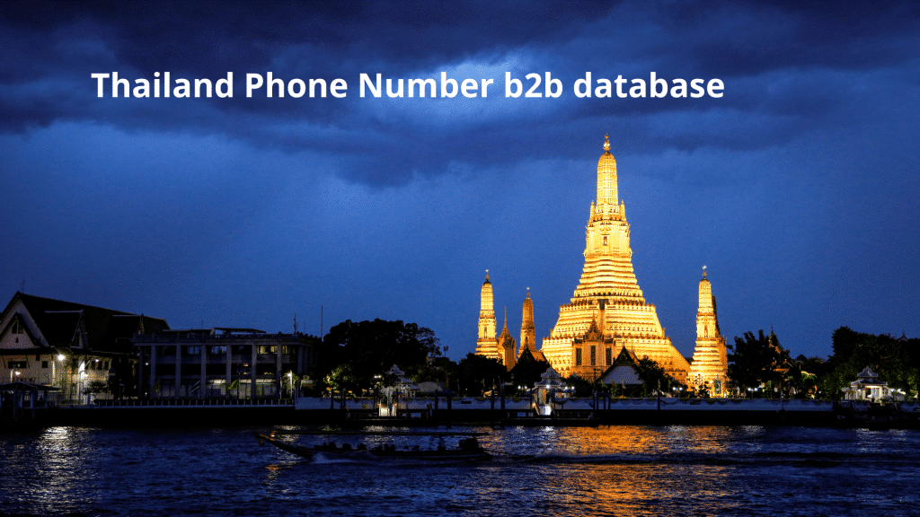 Thailand Phone Number b2b database