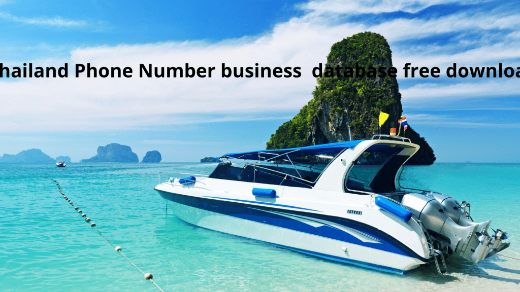 Thailand Phone Number business database free download
