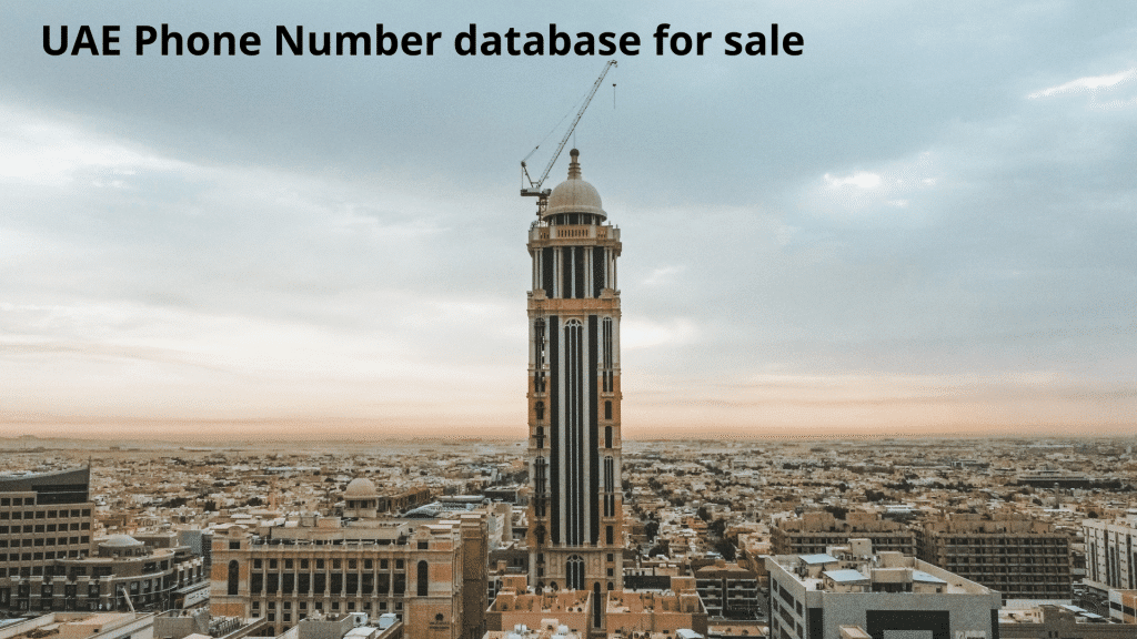 UAE Phone Number database for sale