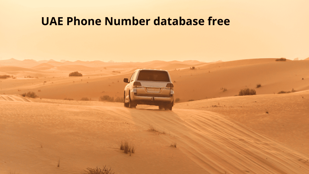 UAE Phone Number database free