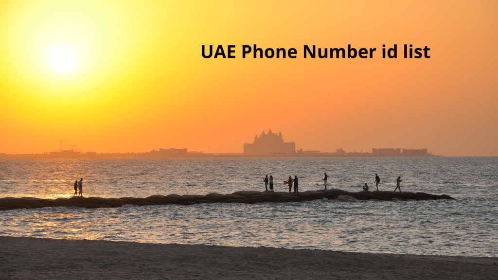 UAE Phone Number id list
