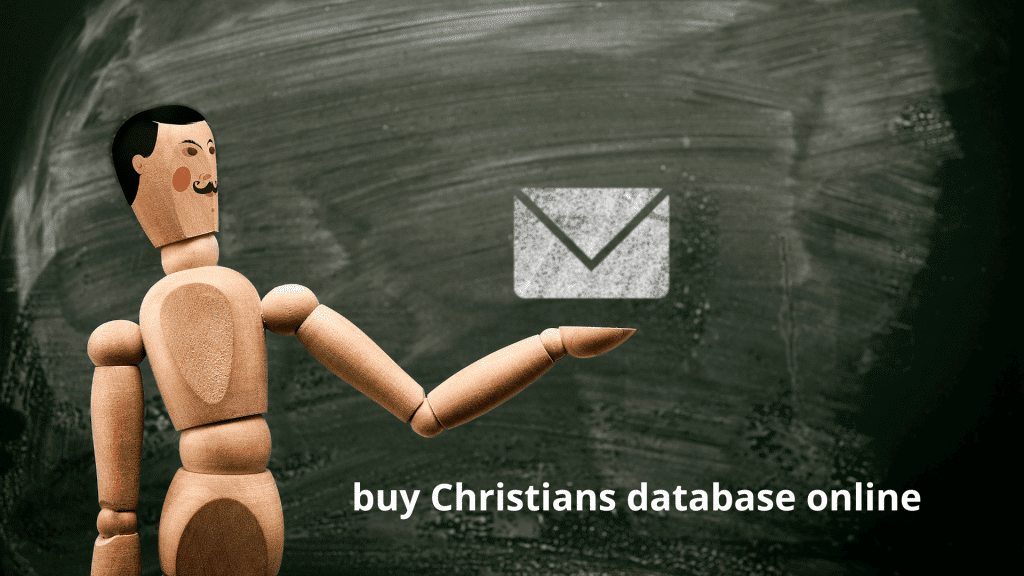 buy Christians database online