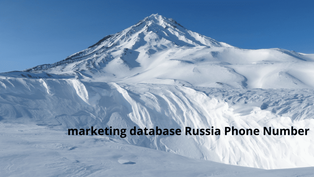 marketing database Russia Phone Number