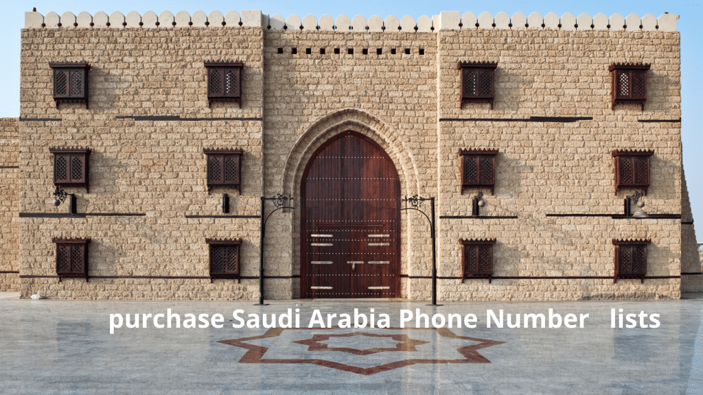 purchase Saudi Arabia Phone Number lists