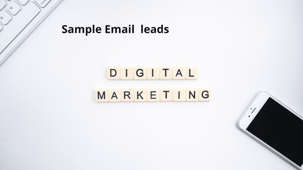 Sample Email leads
