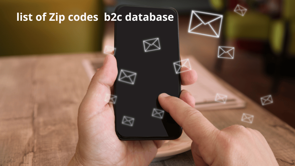 list of Zip codes b2c database