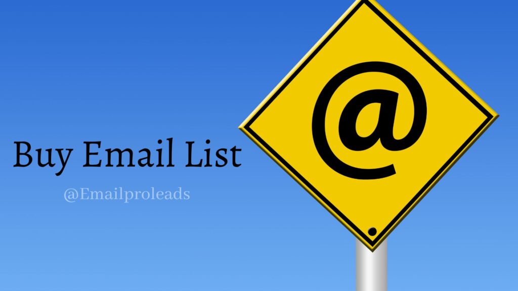 Buy Email List