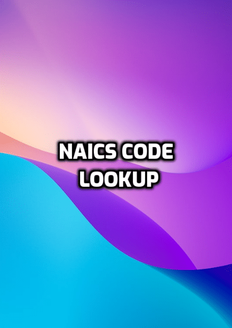 NAICS Code Lookup