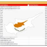 100K Cyprus Email Database